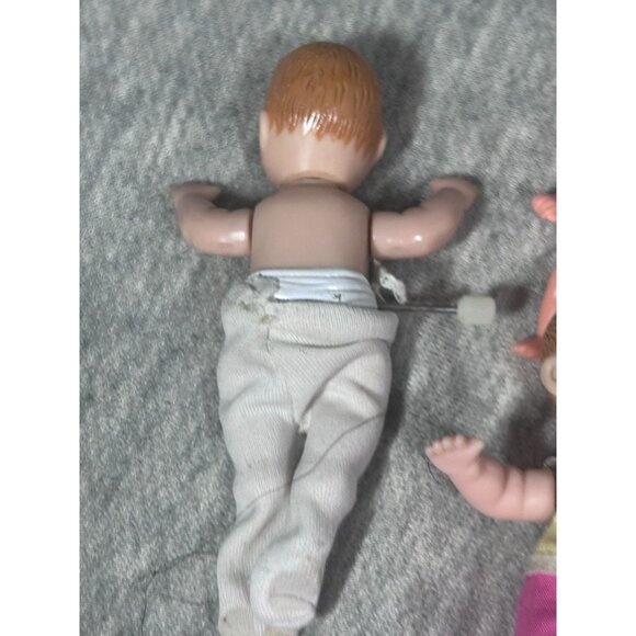Vintage Barbie Doll Happy Family Newborn Baby Plastic Doll Baby Girls Lot of 5 - Picture 5 of 7